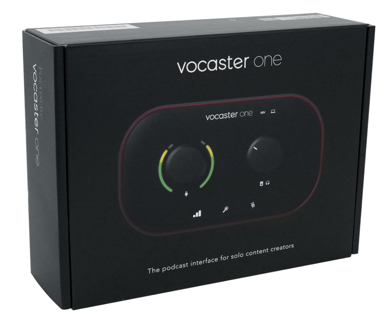 Focusrite Vocaster One - USB Audio Interface